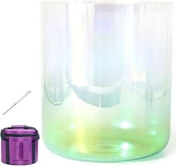 クリスタルボウル　432hz 楽天市場】【432hz調律】7チャクラカラー【フロスト】クリスタル