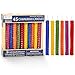 Zion Judaica Multicolored Beeswax Candles for Hanukkah or Any Other Use