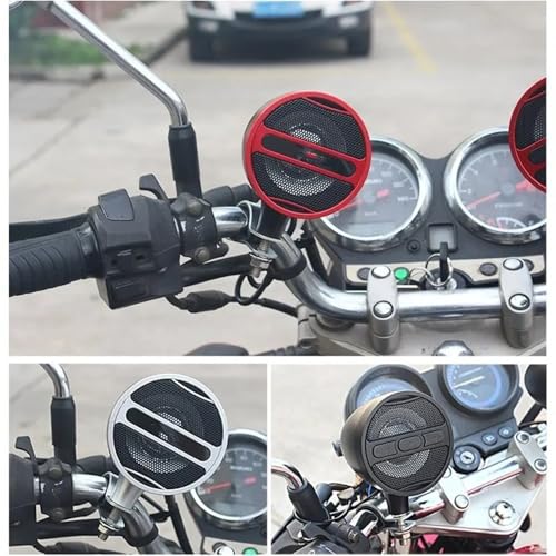 Parlante para manillar de motocicleta compatible 12V miniatura 6