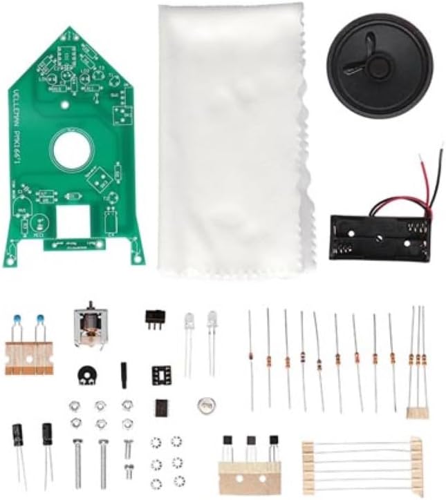 Assembled Whadda Animated Ghost Kit circuit board
