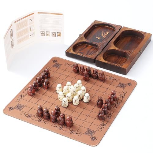 Hnefatafl Viking Chess Set miniatura 3
