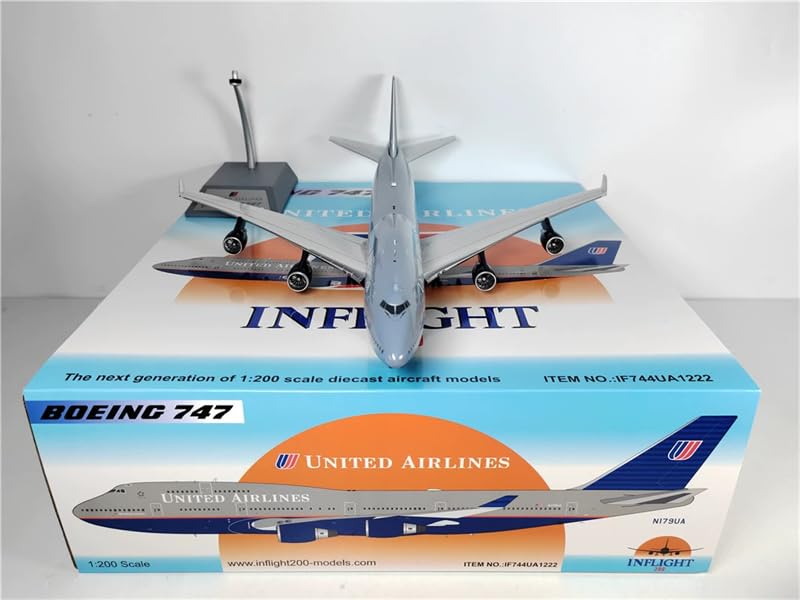 Amazon.co.jp: Inflight 1/200 完成品 for United Airlines for Boeing