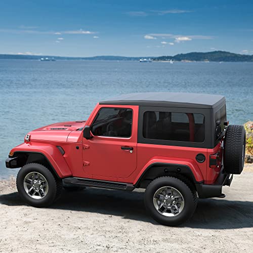 Estribos laterales MOSTPLUS para Jeep Wrangler JL 2018-2023 miniatura 3