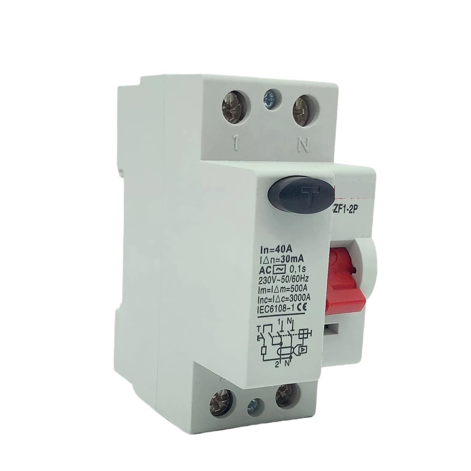 Interrupteur Schneider Disjoncteur Différentiel 2P 63A 30mA - Protection Électrique Protection électrique 30mA