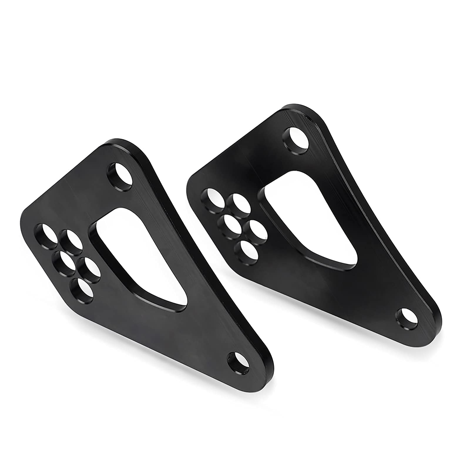 CNC T6 7075 Aluminium Liaison Lien d'abaissement pour GSX-R 600 750 1000 GSXR600 GSXR750 GSXR1000 L0/L1/L2/L3/L4/L5 2011-203 Accessoires de Moto (Noir)