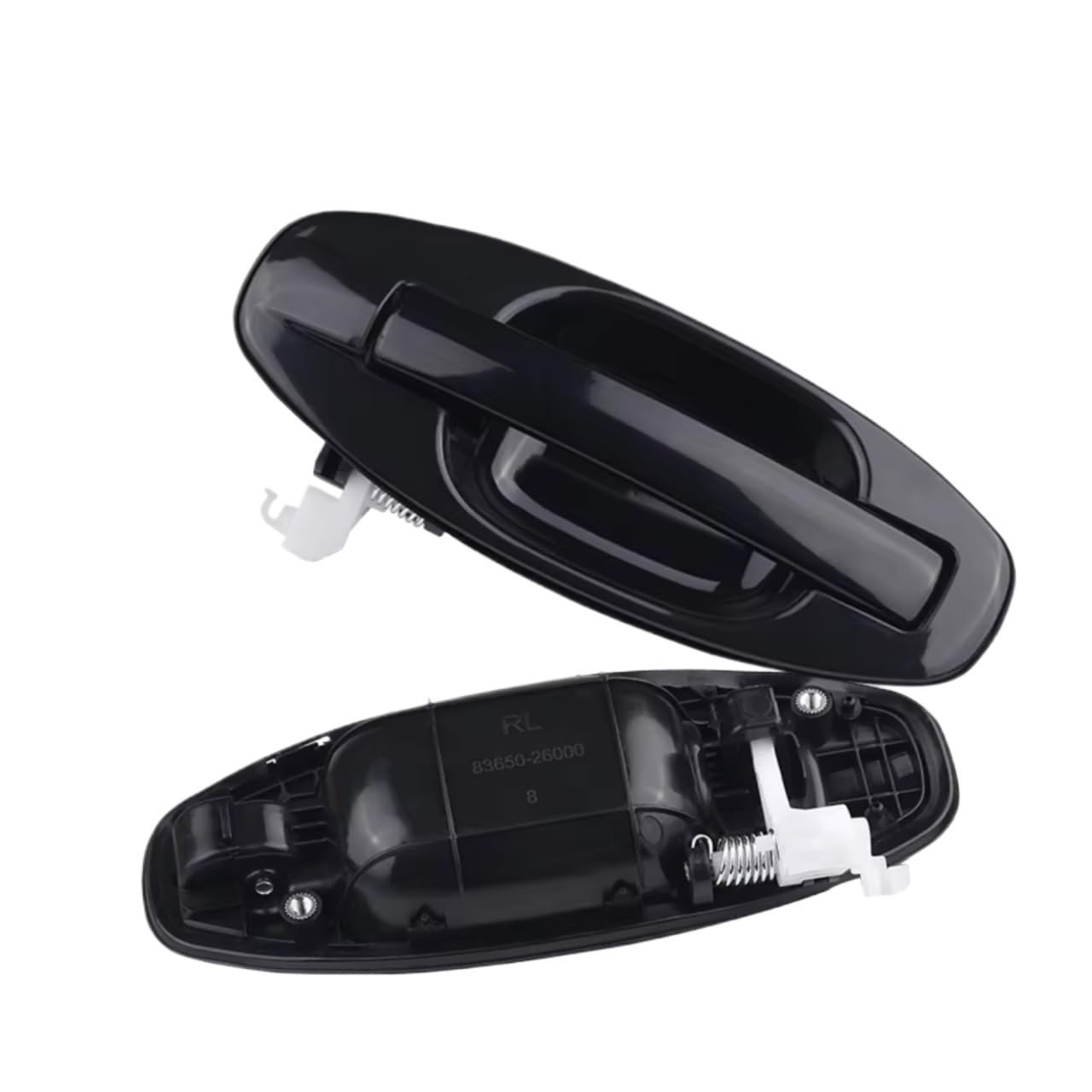 LERYYCX with a Clasp Compatible with Hyundai for Santa for Fe 2001 2002 2003 2004 2005 2006 82650-26000 Outside Door Handle Exterior 4 Doors