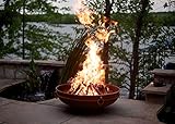 Fire Pit Art Emperor-MLS120-NG Fire Pit NG, Metal