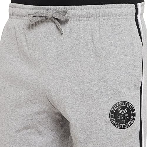 Image of Duke Stardust Men M. Grey Melange Color Regular Shorts M