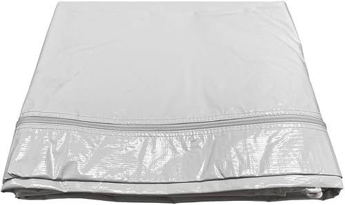 Miniatura 5 de Pared lateral para fiestas y toldos de 7 pies x 10 pies con cremallera, material de vinilo de PVC translúcido, para tiendas de campaña de bodas,