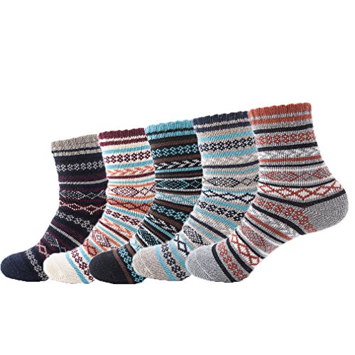 Z-Chen Calcetines Térmicos Invierno para Hombre (5 Pares), Set4 Cover