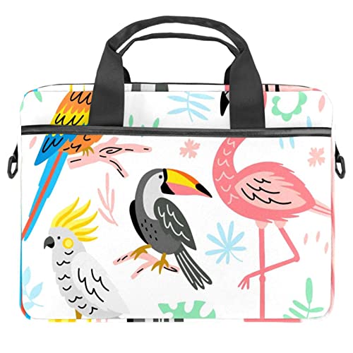 Funda de portátil de 13.3'' estilo pájaros ideal para llevar a la cafetería u oficina