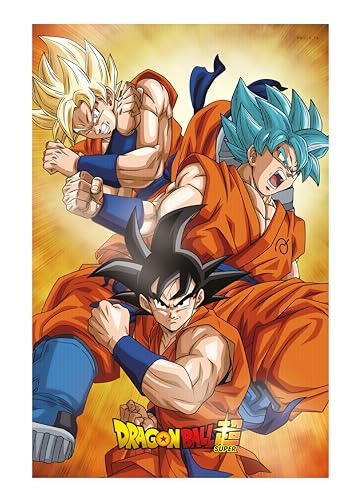 SD TOYS - Poster 3D Champa Goku States Dragon Ball Super - Medidas 38x58cm