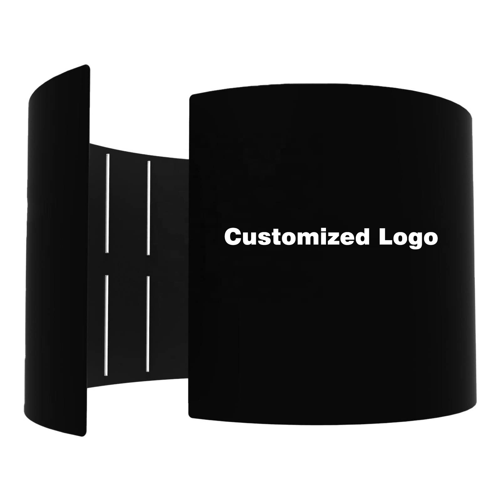 ZLPOWER 360 Photobooth Backdrop Photo Booth Enclosure Wall Backdrops Customized Logo Background with 44 PCS LED Light Curved Circular Spiral Screen Stand for Rental Wedding Party