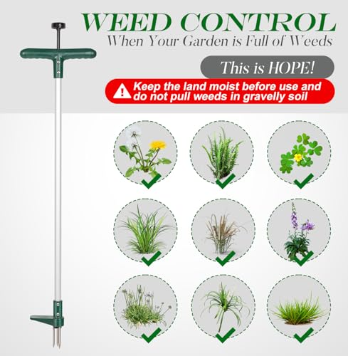 Walensee WT-001G Weed Puller, Stand Up Weeder Hand Tool thumb #5