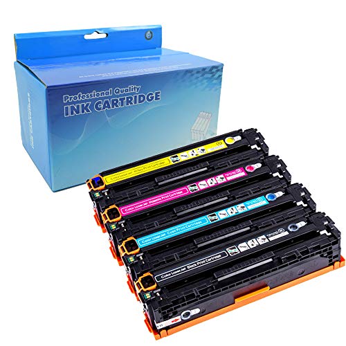 Lic-Store Compatible Toner Cartridge Replacement for HP 131X CF210X 131A CF210A HP Laserjet Pro 200 Color MFP M276nw M251nw M251n M276n Printer CF211A CF212A CF213A (Black Cyan Yellow Magenta, 4-Pack)