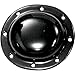 1941 Harley Davidson FL Smooth Style Derby Cover - Black, Manufacturer: Paughco, DERBY COVER-BLACK OE 60555-36