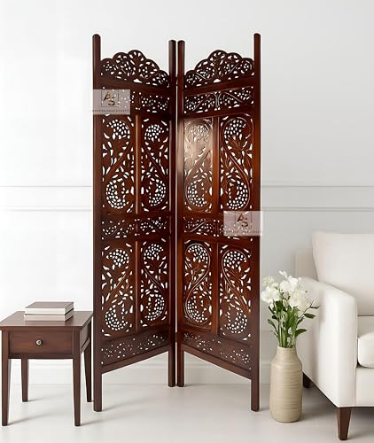 Image of Partition for Living Room,Divider,Partition Wall Divider Screen Separator, Wall Panel Divider for Hall | Bedroom |Office | Puja Room | Restaurant S Design (2- Panels)