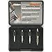 Alden 4507P Kit 4Pc Micrograbit Broken Bolt Extractor Kit