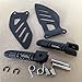 HTTMT MT390-004-BK Black Front Rider Foot Pegs Bracket Compatible with Suzuki Gsxr600 Gsxr750 2006-2010