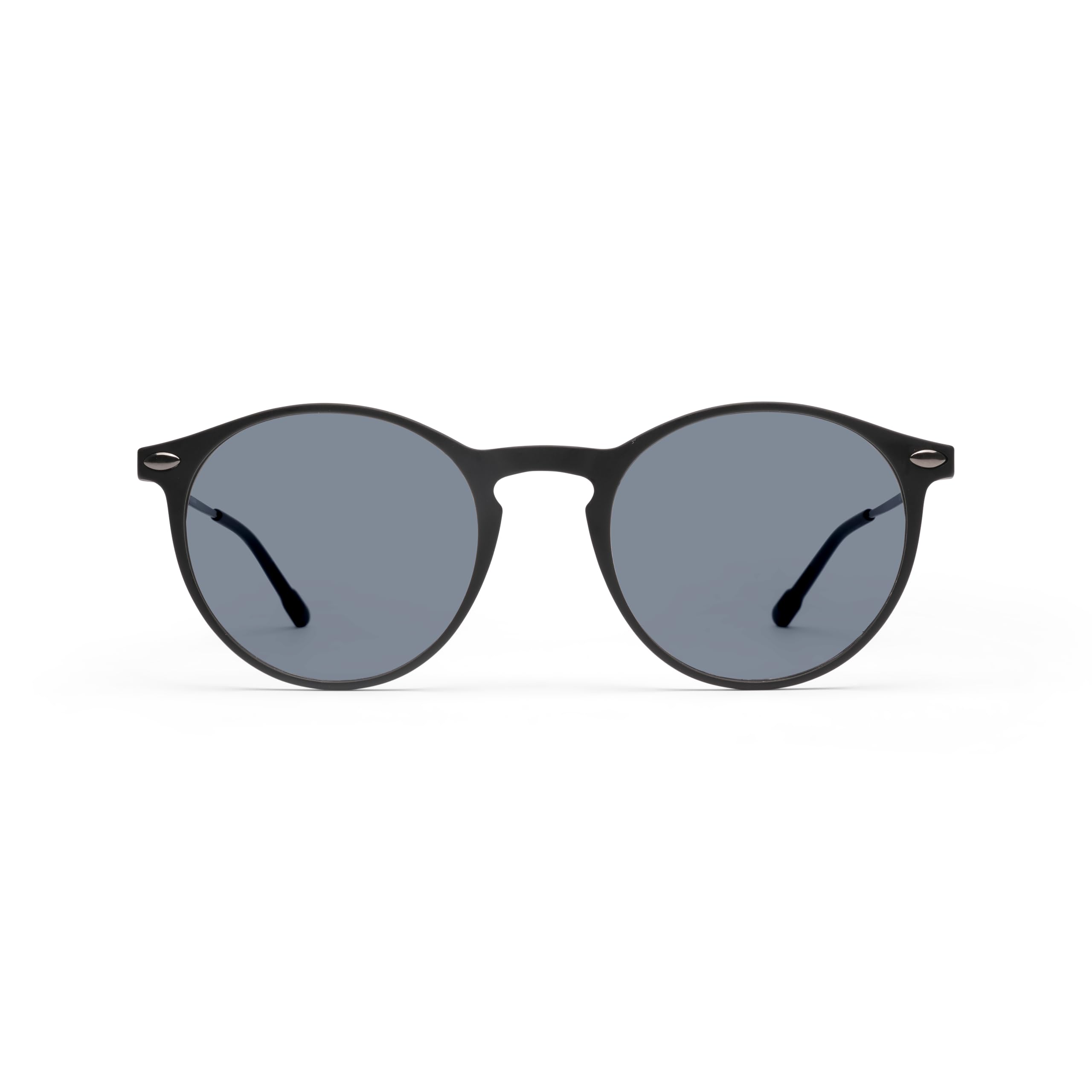 NOOZ Optics Occhiali da Sole da Lettura Unisex - Leggeri con Custodia Compatta - Occhiali da Lettura Uomo e Donna - CRUZ - Rotondi