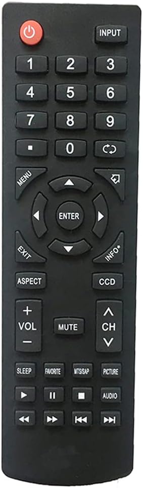 Universal Replacement Remote Control Fit for DYNEX DX-LCD1909 DX-LCD2609 DX-LCD32 DX-22L150A11 DX-15E220A12 DX-L19-10A Plasma LCD LED HDTV TV