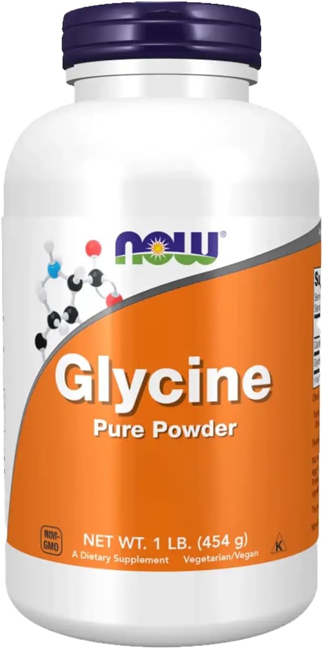 NOW Foods Glycine Free Form Vegetarian 1 Pounds