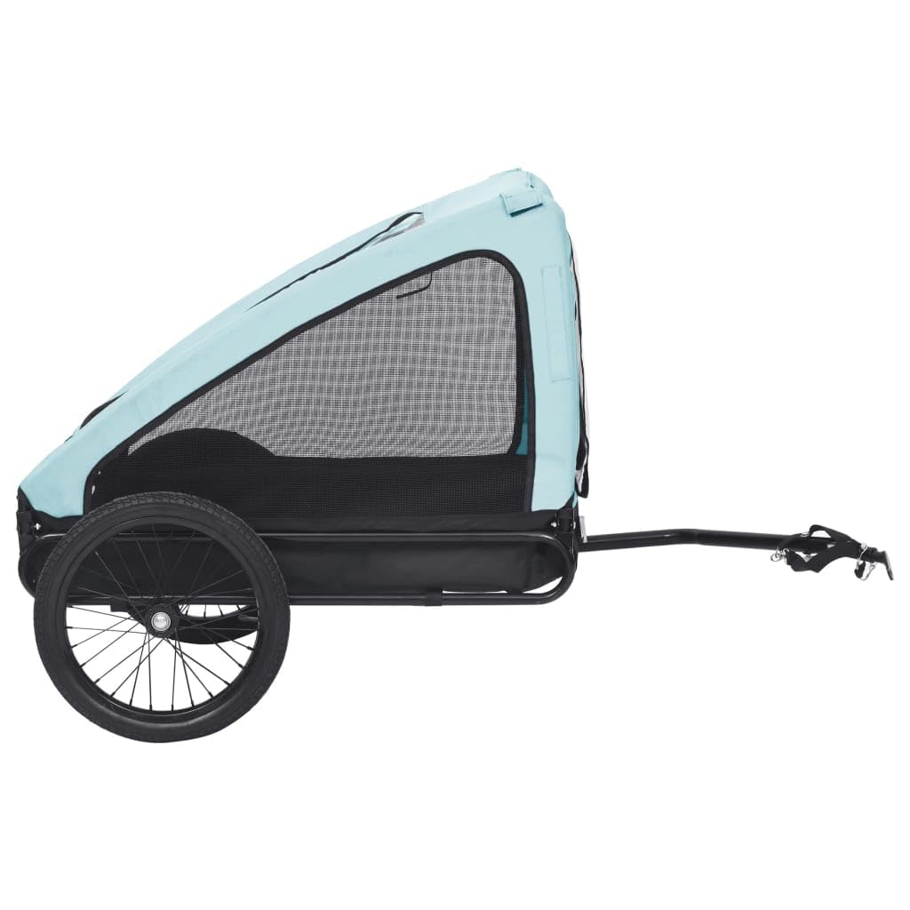 Homgoday Remolque de bicicleta para mascotas, amarillo y negro