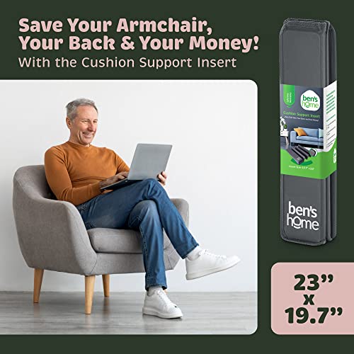 Ben'shome® Original Recliner Chair Cushion Support – Under Mattress Support Board [19.7" X 20-23"] - Strong Chair Support For Sagging Cushion, Insert Support To Fix Your Sagging Armchair, Thick 0.4" #TOP1