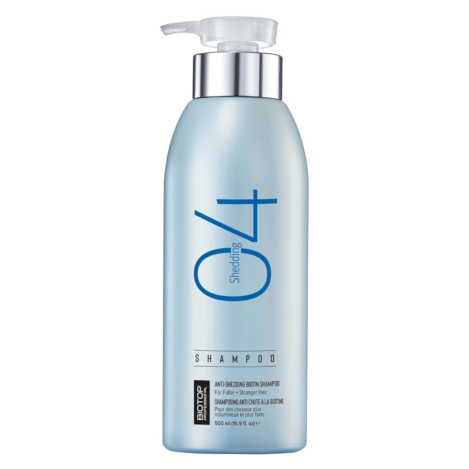 BIOTOP Professional 04 Shampoo Shedding 500ml |It Strengthen Hair & Reduce Shedding|Creating a Thicker & Healthier-looking Hair|Paraben & Sulfate free|Hair fall control Shampoo for Men & Women-image-15