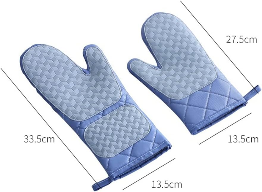 Kitchen Microwave Gloves Insulation Baking Tools Silicone Thickened