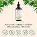 Aceite de Ricino Orgánico 100 ml,100% puro y natural, prensado en frío...