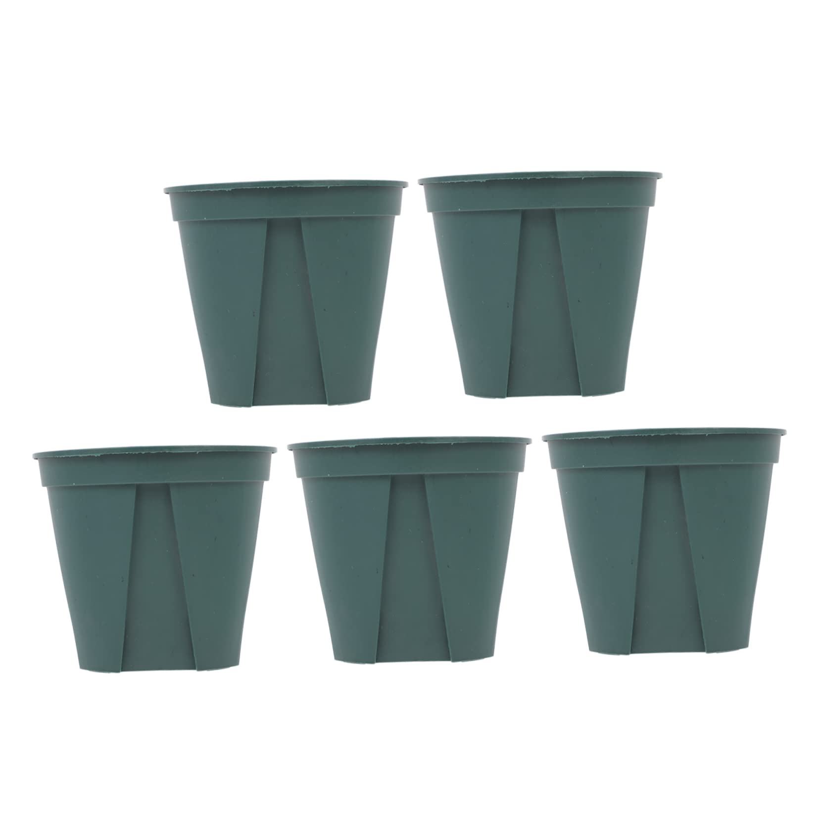 Hemobllo 5pièces Pot De Fleur Rond Drainage pour Plantation De Jardin Contenants De Plantation pour Pépinière Pots pour Plantes