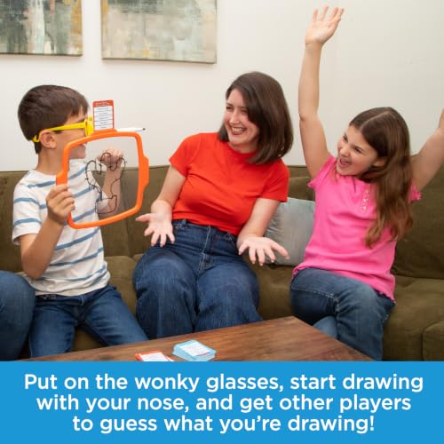 Image of Pencil Nose Board Games for Family Night - The Ultimate Drawing Game - Kids Games, Family Game, Multi-Player, Party Game - Ages 8+