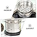 UPKOCH 1set Simulation Steamer Kitchen Toy Cookware Playset for Pretend Cooking Fun Educational Plaything for Boys and Girls Creative Kitchen Role-Play Experience
