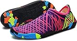 Jasinber Zapatos de agua, Zapatos Acuáticos Descalza para Hombres y Mujeres, Calzado Deportivo de Secado Rápido para...