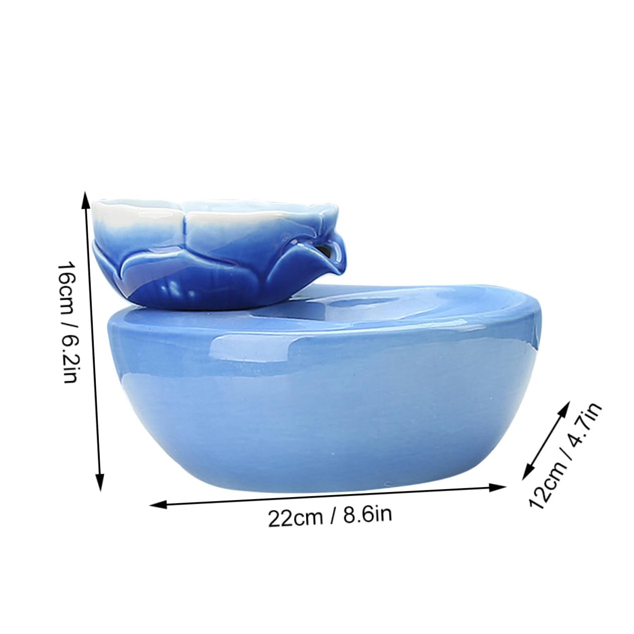 Dispenser Automatico in Materiale 1,5 l Antispreco per Gatti e Cani, Dosatore D’Acqua Filtrante da Casa