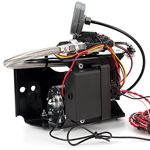 FOMIUZY Air Auto Lift Compressor 25980EZ Wireless One Airlift Suspension Control Remote System Kit With Hign Manager Manifold Mount Replace 25870 image_3