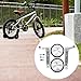 Aosekaa Children Bike Training Wheels Auxiliary Wheels Accessories Indoor and Outdoor Adjustable Stabilizers Heavy Duty Rear Wheel, White