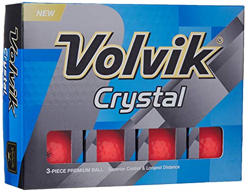 Volvik Crystal Golf Balls (One Dozen)