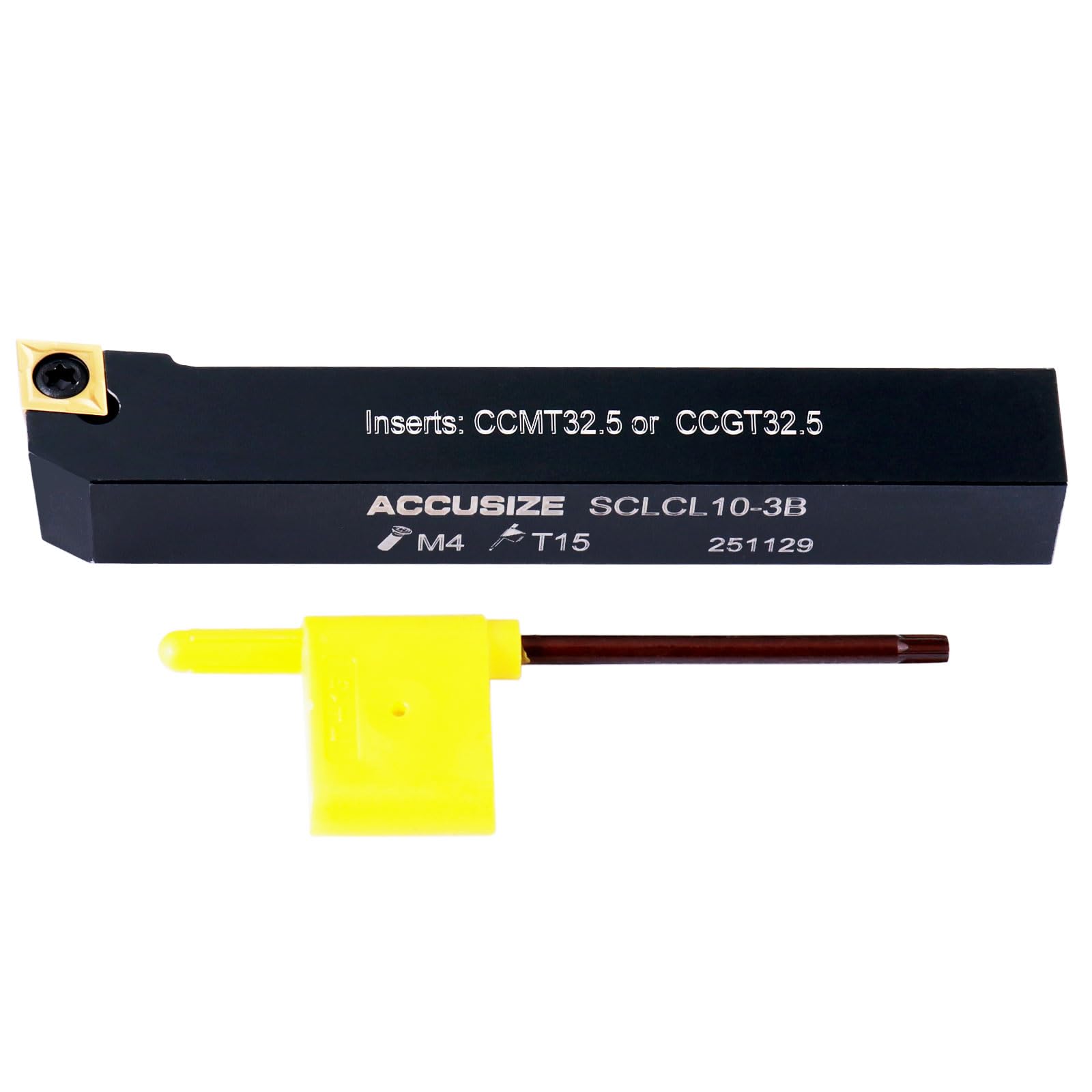 Accusize SCLC Toolholder - Right-Hand Indexable -11 Accusize SCLC Toolholder - Right-Hand Indexable -11