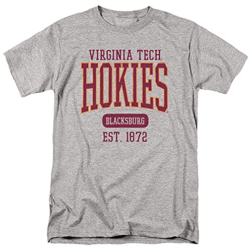 Virginia Tech Official Est. Date Unisex Adult T-Shirt Est. Date X-Large