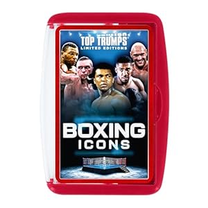 Top Trumps Card Game Boxing Icons – Family Games for Kids and Adults – Learning Games – Kids Card Games for 2+ Players – Kid War Games – Card Games for Families – Card Wars – for 15 Plus Kids
