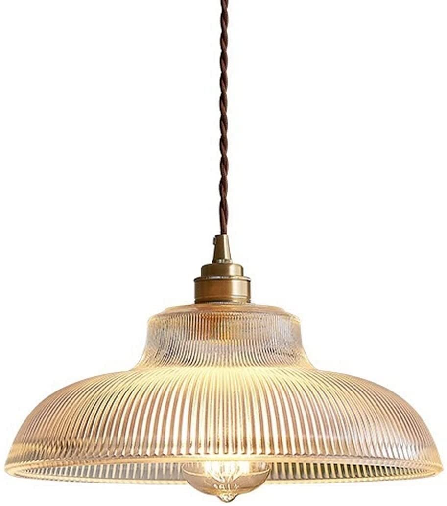 Petite Suspension E27 Plafonnier Verre Rustique Simplicité - 8