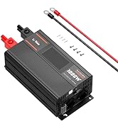 LiTime 1000W Reiner Sinsuswellen Wechselrichter 12V DC zu 230V AC Konverter für Womo, Camping, So...