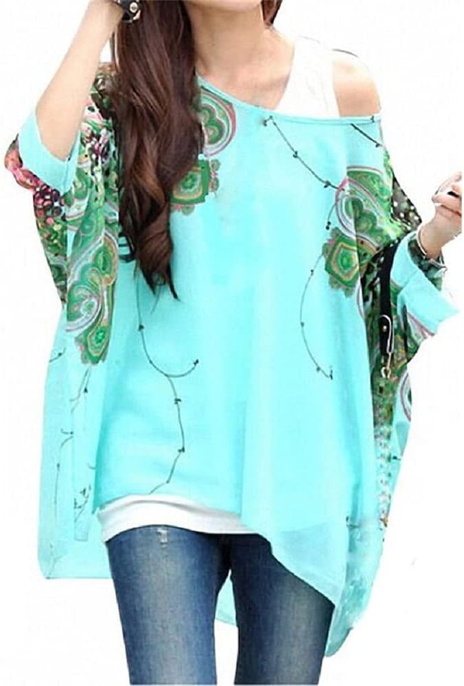 off the shoulder sheer chiffon blouse