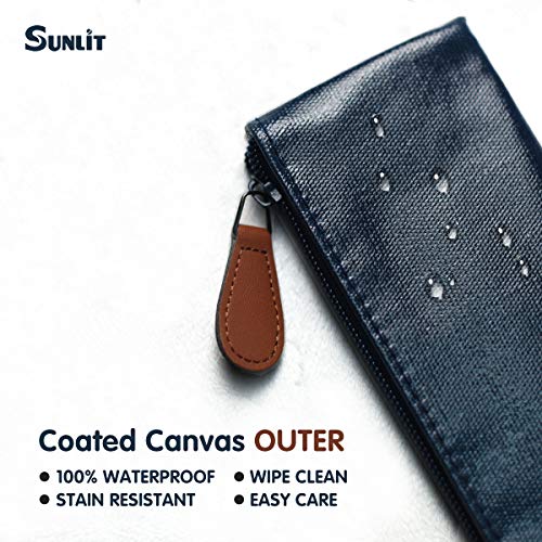 Estuche impermeable portátil para pitillos reutilizables, 2 unidades miniatura 3