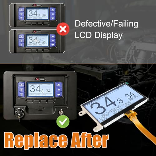 Image of 4.2 Inch Display Compatible with Carrier Transicold X4 7300 7500 X3 2500 Vector 8500 8600 MT APX OE# 5704FGBWBHC 5704FGBWBHC-01 5315-1 (ROHS) A3A