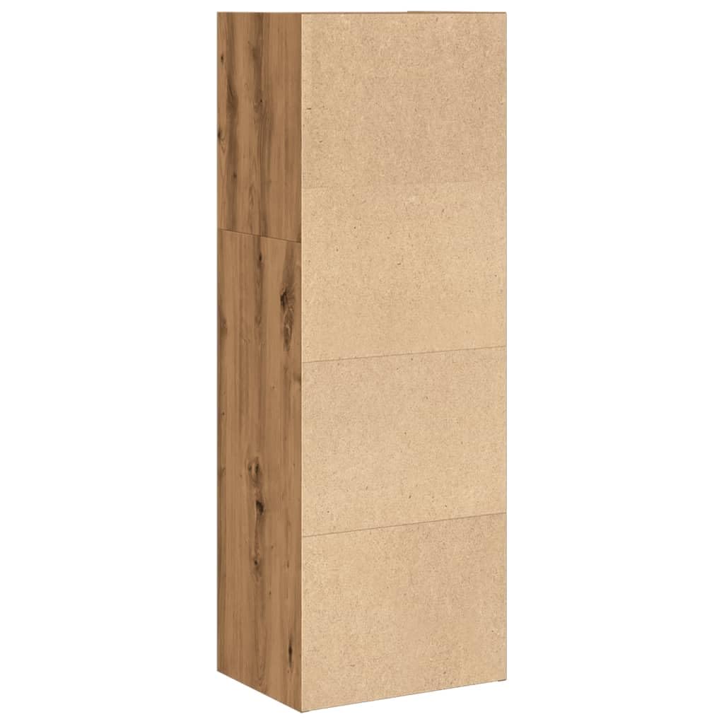 vidaXL Estantería de Madera de ingeniería Roble artisian 40x30x114 cm, librería, estantería de Libros, Estante de Libros, librerías