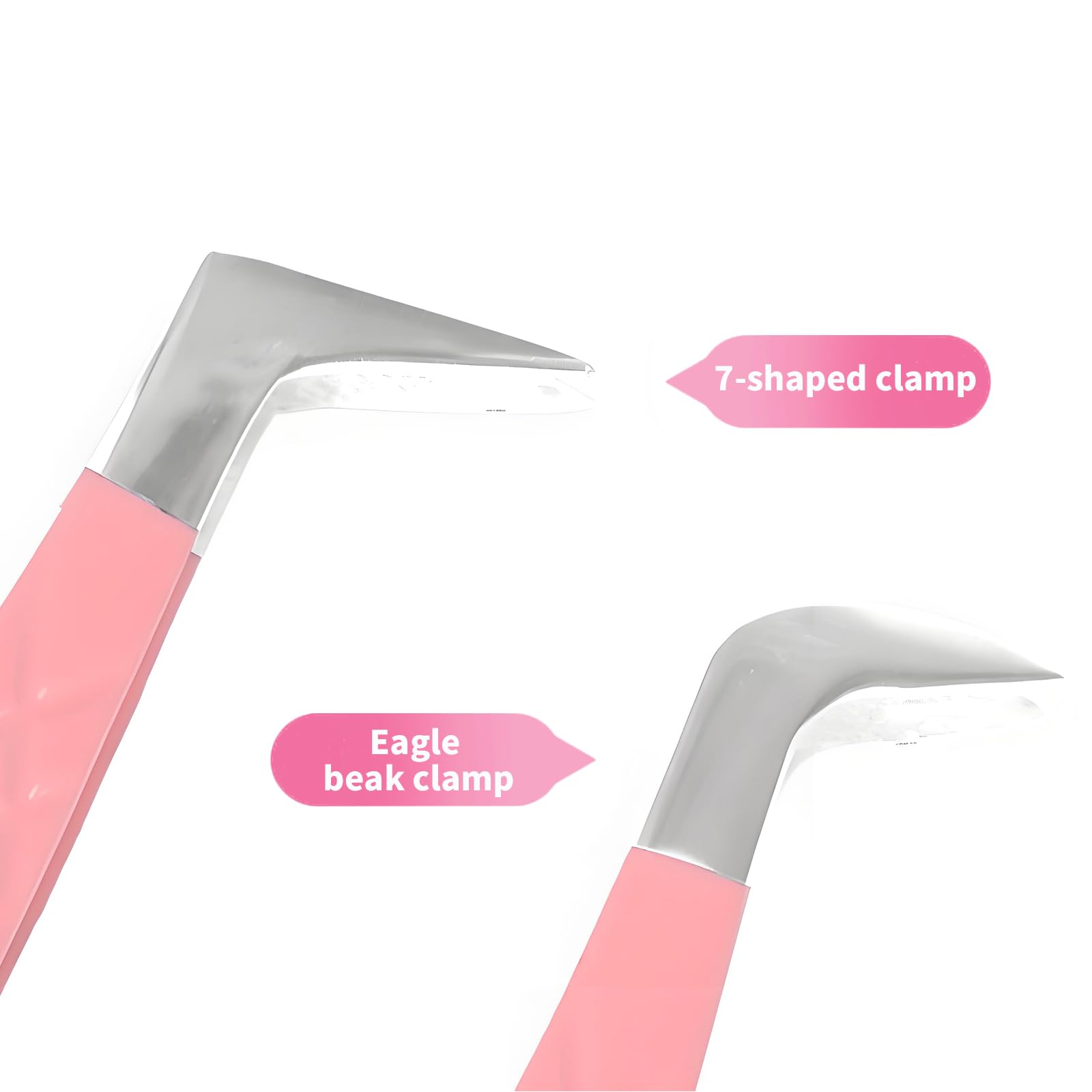 6 Pcs Eyelash Tweezers, Lash Tweezer for Eyelashs Extensions Lash Tech Supplies - Image 4