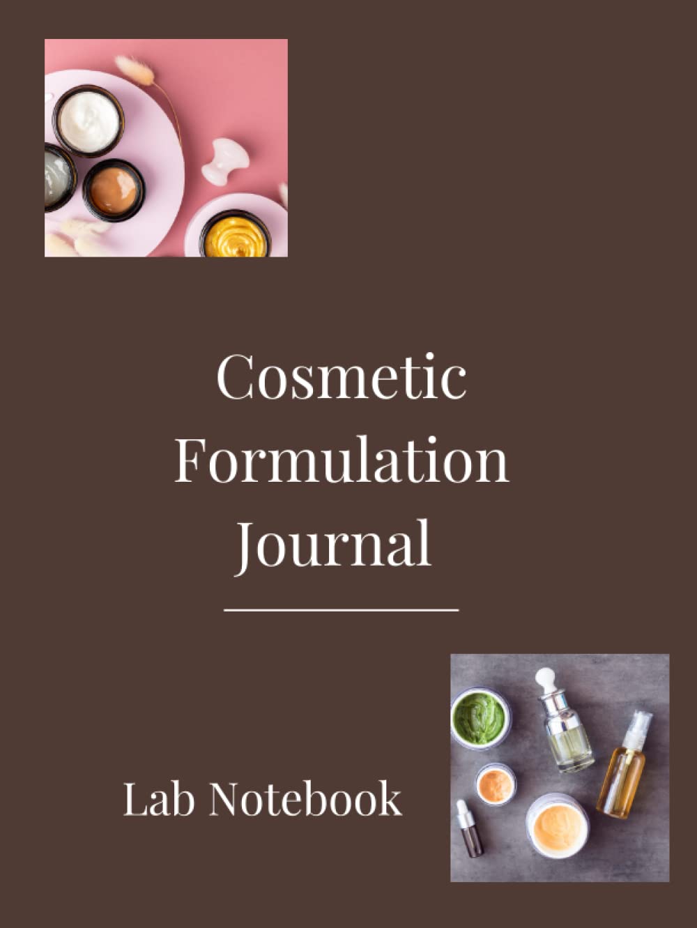 Cosmetic Lab Notebook | Keep Your Formulations Safe with This Cosmetic Chemistry Lab Book 8.5" x 11" | Record Ingredients, Percentages, Weight and More